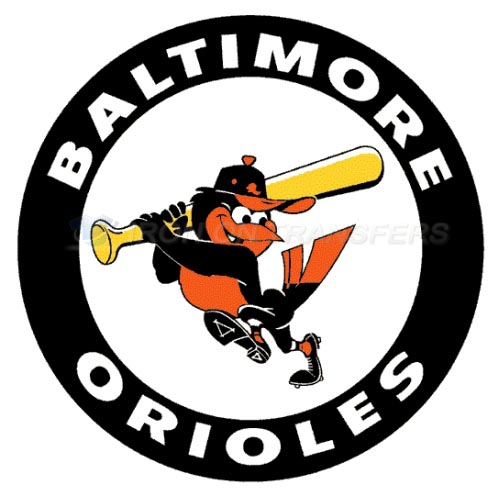 Baltimore Orioles Iron-on Stickers (Heat Transfers)NO.1417
